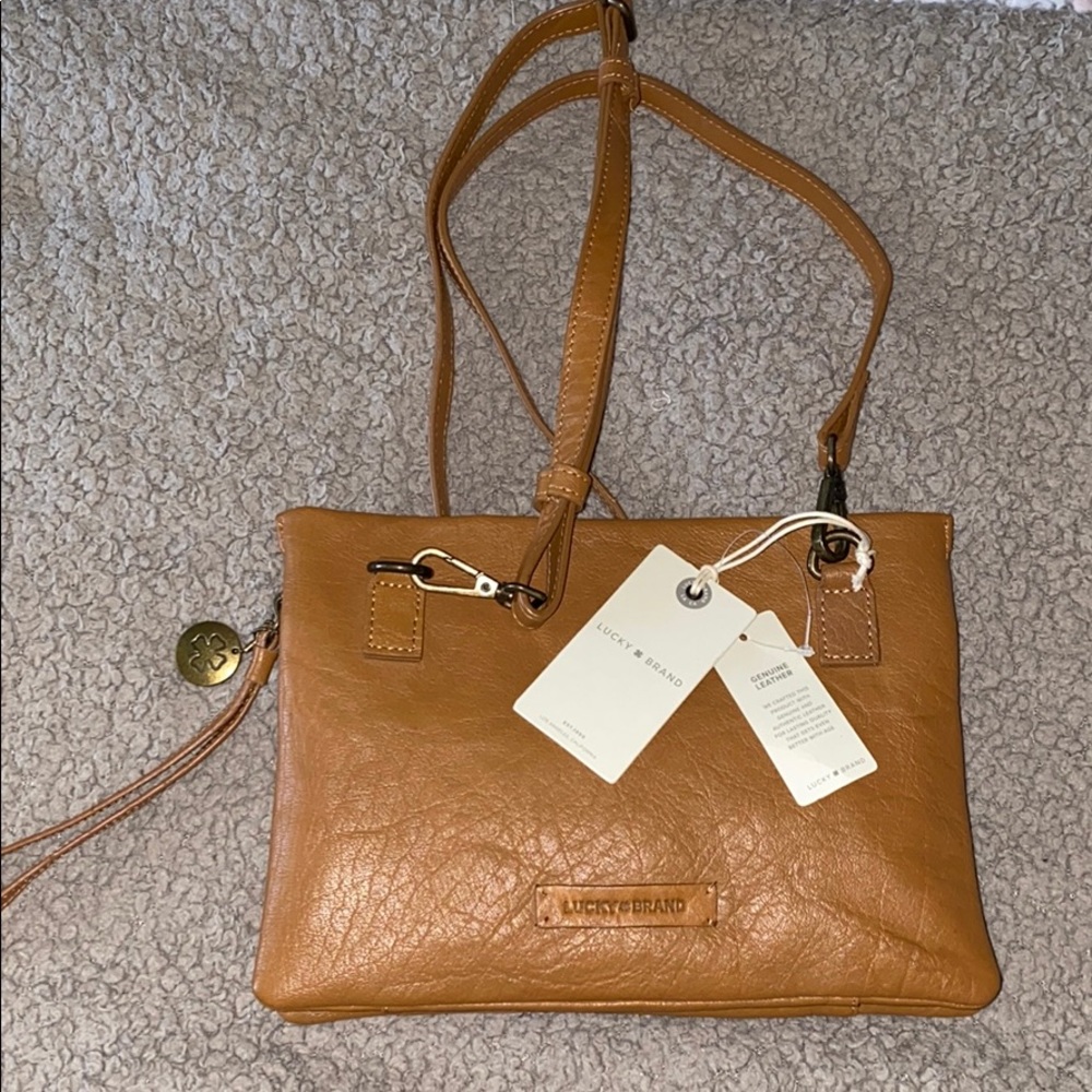 Lucky Brand Crossbody leather purse